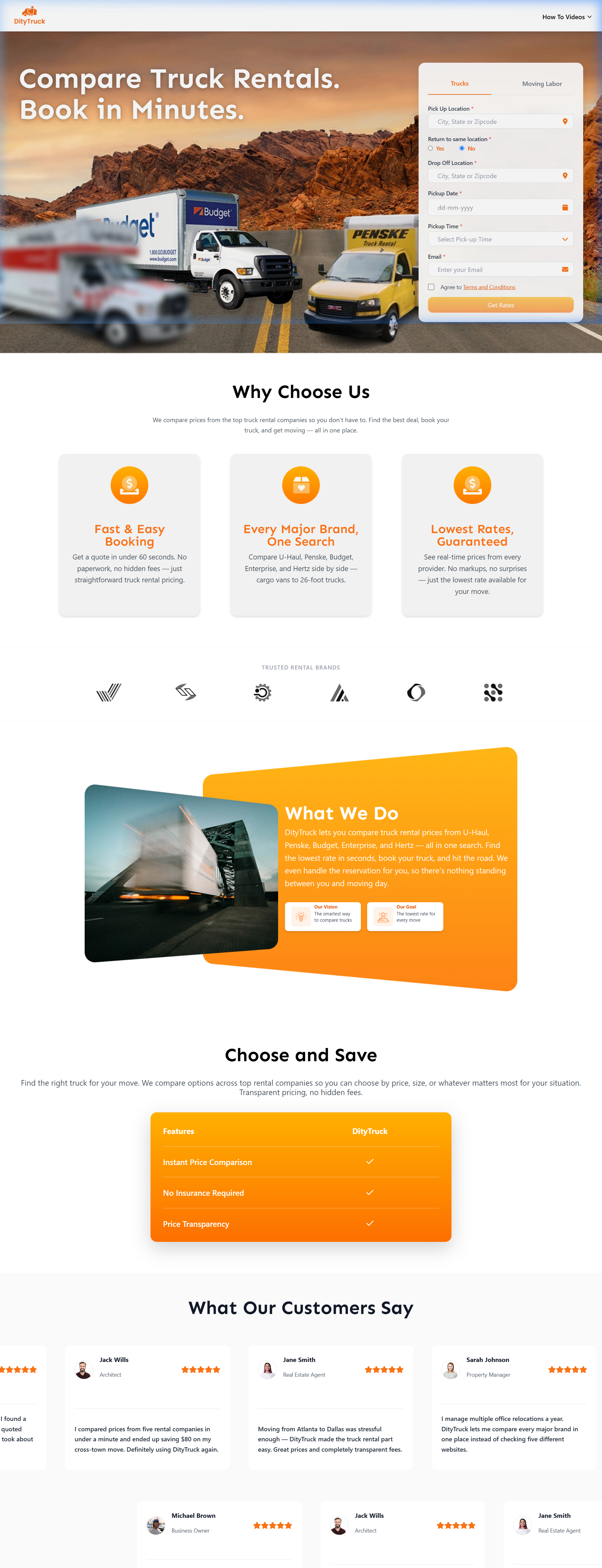 Ditytruck Official Website