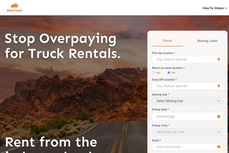 DityTruck - Transport & Logistics Platform